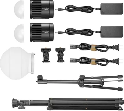 Produktbild von Godox LC30D-K2 Litemons Tisch-LED-Kit mit 2 Leuchten