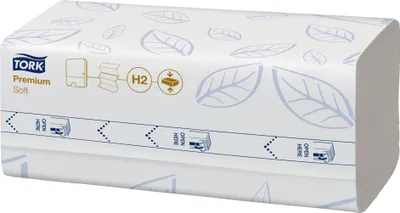 Image de Tork Serviettes pliées 21x24cm 2 plis Multifold ws 2700pc
