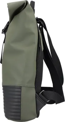 Produktbild von Rieker Damen Cityrucksack Überschlag Rucksack Ziersteppung H1426, Farbe:Grün