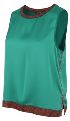 Immagine prodotto di Camicetta in poliestere verde