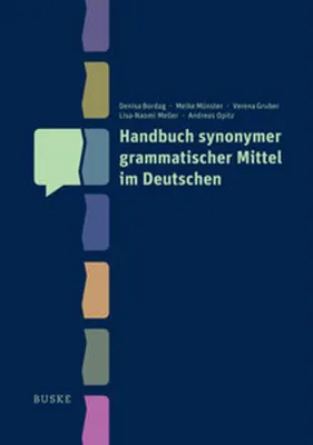 Zdjęcie produktu dla Handbuch synonymer grammatischer Mittel im Deutschen
