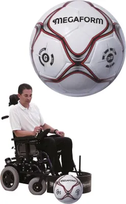 Produktbild von Megaform Fußball rollstuhlgerecht multicolor für Kinder