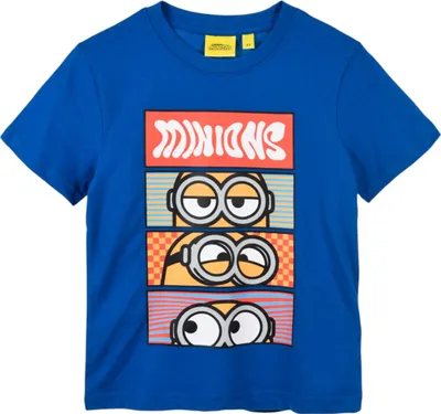 Produktbild von T-Shirt Minions Blau 98 cm
