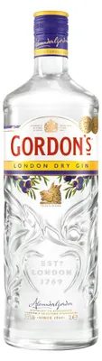 Obrázek produktu pro Gordon's London Dry Gin s vyváženou chutí láhev 1000ml