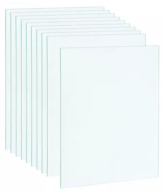 Obrázek produktu pro Ochranné krycí čočky Lashelm, 10 kusů - 10 x 3,74 x 0,03 cm - Průhledné