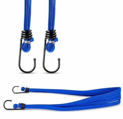 Obrázek produktu pro alca® Sada dvou plochých popruhů na zavazadla, délka 80 cm (elastické), 120 cm