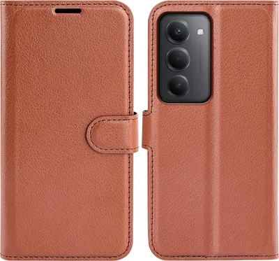 Produktbild von Xiaomi Redmi 15 4G Hülle - Coverup Klapphülle - Braun