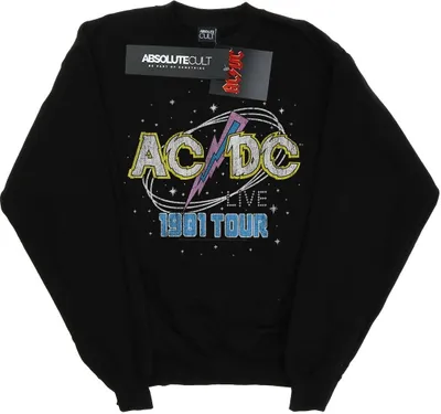 Produktbild von AC/DC - "1981" Sweatshirt für Damen BI3339 (XL) (Schwarz)