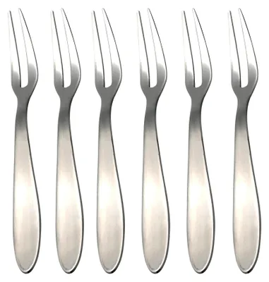 Produktbild von GRÄWE Cocktailgabeln / Schneckengabeln, 6 Stück
