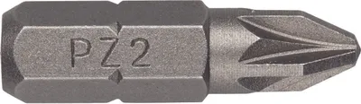Image de Embouts Pozidriv Pz1 L = 25 mm 1/4" (10 pièces) Irwin 10504338