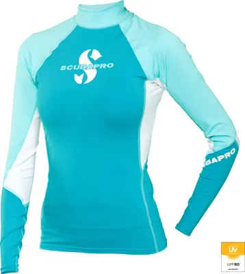 Zdjęcie produktu dla Scubapro T-Flex UV Shirt Caribbean - (długi rękaw damski), Rozmiar:M