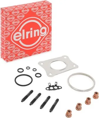 Produktbild von ELRING 595.180 Montagesatz Turbolader für VW Golf VII Schrägheck (5G1, BQ1, BE1, BE2) Polo Schrägheck (6R1, 6C1) Passat Variant (3G5, CB5) TIGUAN (5N)