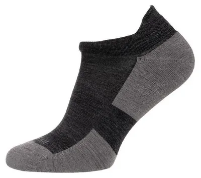 Image de Chaussettes de course Na Giean Light Weight No Show Running NGNL0002 noires M_41_43