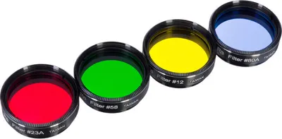 Zdjęcie produktu dla Zestaw filtrów F4 "Układ słoneczny" od Levenhuk