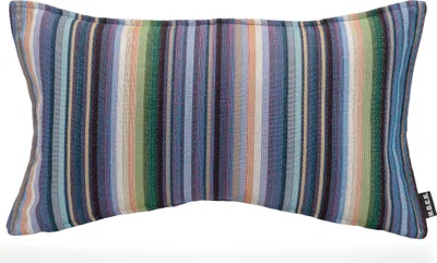 Produktbild von H.O.C.K. Blondie Kissen blau gestreift multicolor 50x30 mit Biese col. 3