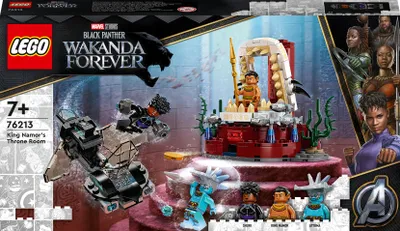 Produktbild von LEGO 76213 Marvel König Namors Thronsaal, Black Panther Wakanda