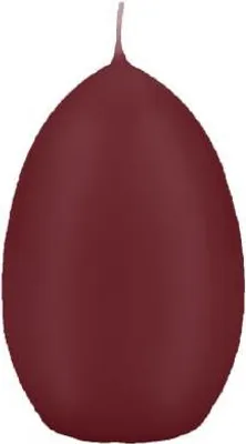 Produktbild von Eikerzen Bordeaux 120 x Ø 80 mm, 6 Stück