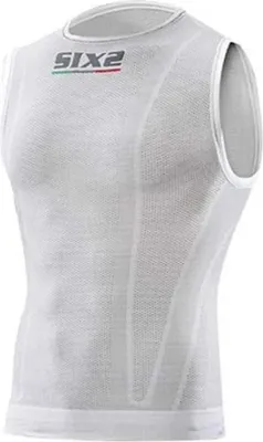 Produktbild von SIXS SMX T-Shirt ohne Ärmel, weiß, XXL