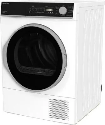 Immagine prodotto di Sharp KD.NHB8S7GW21 IT asciugatrice Libera installazione Caricamento frontale 8 kg A Bianco