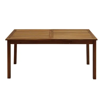 Produktbild von Miliboo - Ausziehbarer Gartentisch aus Massivholz L160-210 cm MAYEL