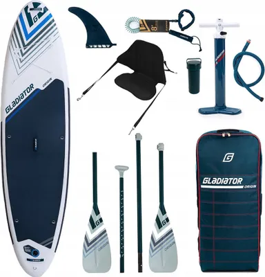 Produktbild von Aufblasbares Sup Gladiator Origin 10'8" Brett Combo Mit Kajaksitz
