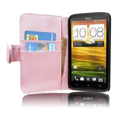 Obrázok produktu pre Cadorabo Case for HTC ONE X / X+ Protective Case in Pink Ochranné puzdro na mobilný telefón Book Case Etui Cover