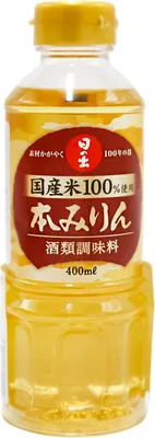 Produktbild von Hinode Kokusanmai Hon Mirin 13,5%vol. 400ml (Süßer Reiswein zum Kochen)