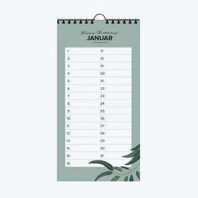 Image de Calendrier des anniversaires