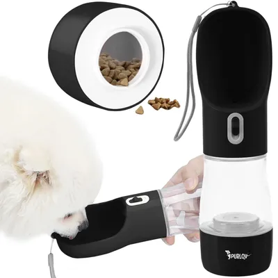 Obrázek produktu pro Láhev/lahev s miskou pro psa Purlov 21033