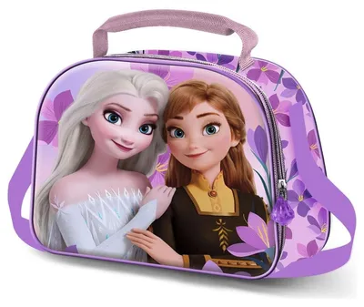 Productafbeelding van Disney Frozen, paarse lunchtas in 3D