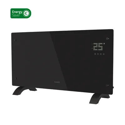 Zdjęcie produktu dla Hombli HBCH-0300, Elektryczny grzejnik konwektorowy, IP24, Wewnętrzna, Podłoga, Ściana, Czarny, 2000 W