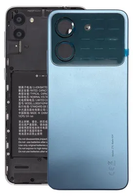 Produktbild von Für ZTE Blade A54 Akkudeckel Battery Back Cover Ersatzteil Reparatur Blau