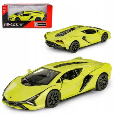 Produktbild von Lamborghini Sian FKP 37 RMZ City Maßstab:1:32 Metall-Kunststoff Gelb
