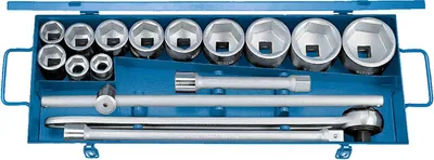 Zdjęcie produktu dla Gedore 6281230, Zestaw nasadek, 3/4", 270 mm, 250 mm, 80 mm