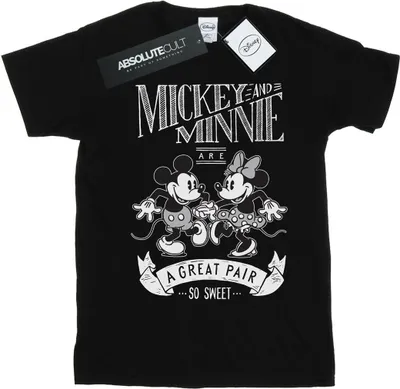 Produktbild von Disney - "Great Pair" T-Shirt für Herren BI40019 (S) (Schwarz)