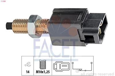 Produktbild von FACET Bremslichtschalter 7.1169 für SUZUKI JIMNY (FJ) mechanisch
