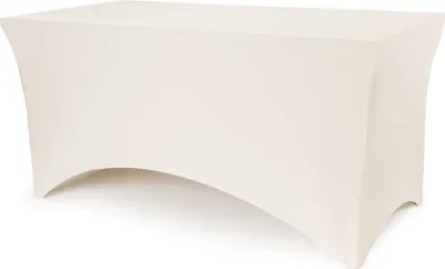 Bankett-Tischbezug 183x76x74cm beige