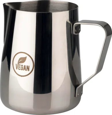 Produktbild von APS Milch-/Universalkanne, Inhalt: 0,80 Liter, Höhe: 125 mm, ø: 105 mm Vegan