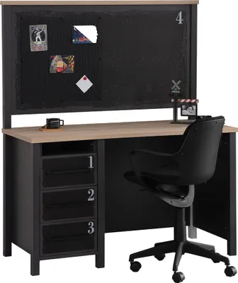 Produktbild von Moderner Grauer Schreibtisch Designer Computertische Bürotische