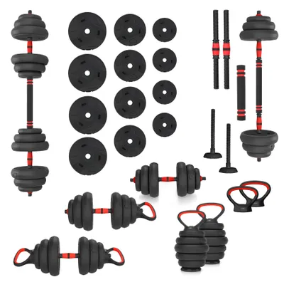 Produktbild von Sgn120 Pro Set 6W1 20Kg Hms Gewichte Set
