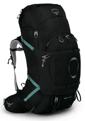 Produktbild von Osprey Ariel Plus 70 Rucksack, Schwarz, XS-S