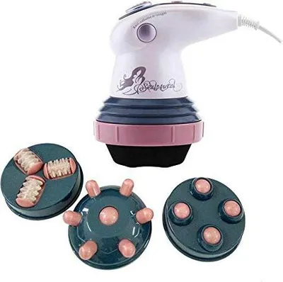 Produktbild von Elektrisches Anti-Cellulite-Massagegerät, 4 in 1 Massagegeräte Hals Schulter Taille Bauchbeine Gesäß (a)