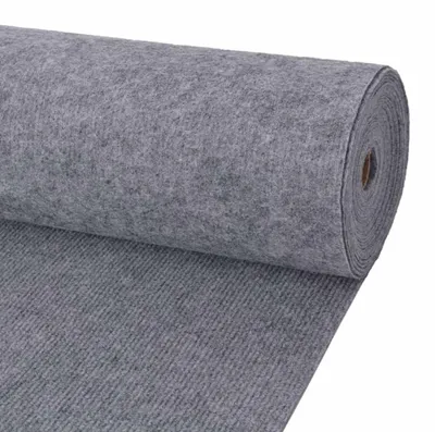 Immagine prodotto di Tappeto vidaXL grigio 1,2 x 10 m in poliestere