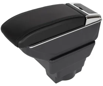 Produktbild von Mittelarmlehne Armlehne Leder schwarz komplett für Opel Astra IV J 2009-2018
