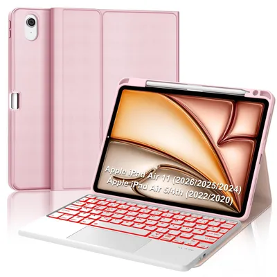 Produktbild von Tastatur für 11 M4 2026 M3 2025 M2 2024 Pro11 5 4 Gen Rosa Air 11 und Pro 11 und Air 5th 4th generation