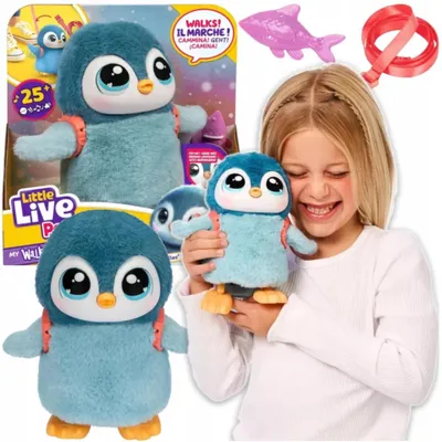 Produktbild von Little Live Pets Interaktiver laufender Pinguin Plüschtier