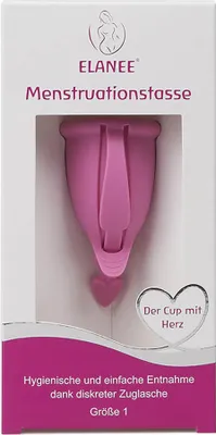 Image de Coupe menstruelle - taille 1 rose