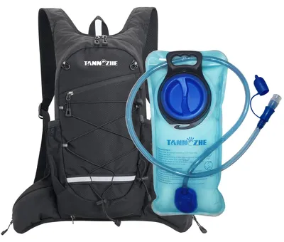 Obrázok produktu pre Hydratačný batoh 2 l, nylon, pre bicyklovanie, čierna