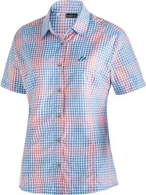 Produktbild von MAIER SPORTS PHILINA Da-Bluse 1/2 Arm SF BAY/PINK CHECK SF BAY/PINK CHECK 50