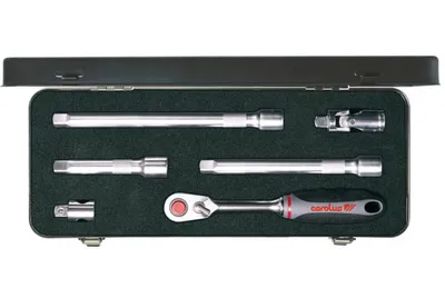 Produktbild von Carolus SLIM SIXTY Steckschlüssel-Satz 1/2", 6-tlg, 5500000